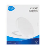 Assento Sanitário Carrara|Duna Termofixo Fechamento Suave Branco Sensea - Imagem 8