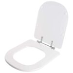 Assento Sanitário Poliéster Vogue Plus Branco Para Vaso Deca 1.6gpf 6lpf - Imagem 2