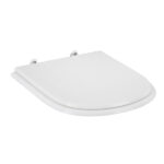 Assento Sanitário Formatos Vogue Plus com Fechamento Comum Quadrado Poliéster Branco Sensea - Imagem 3