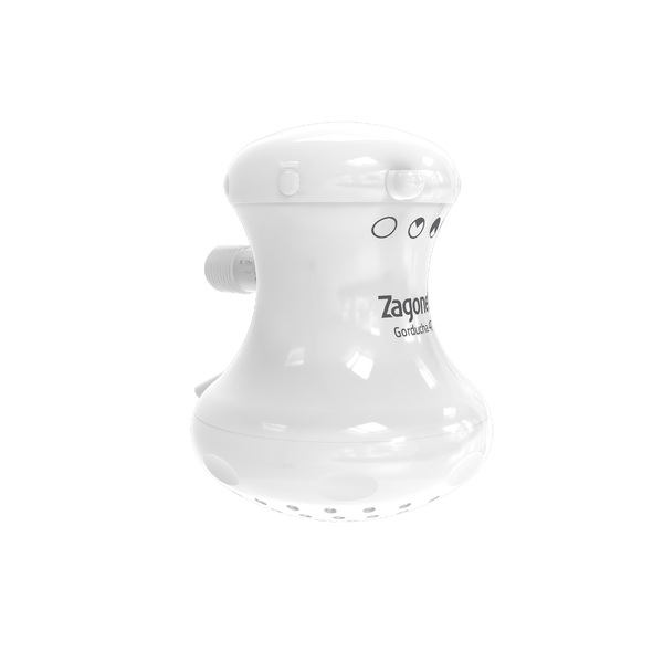 Chuveiro 4 Temperaturas 220V 5700W Branco Gorducha Zagonel - Imagem 3