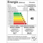 Chuveiro Ducha Faminho Black Fame 4t 127v~5400w - Imagem 3
