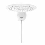 Chuveiro Elétrico Eletrônico 220V 7700W Branco Optima Eletrônica Turbo Zagonel