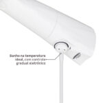 Chuveiro Elétrico Eletrônico 220V 7500w Branco Redondo Advanced Lorenzetti - Imagem 7