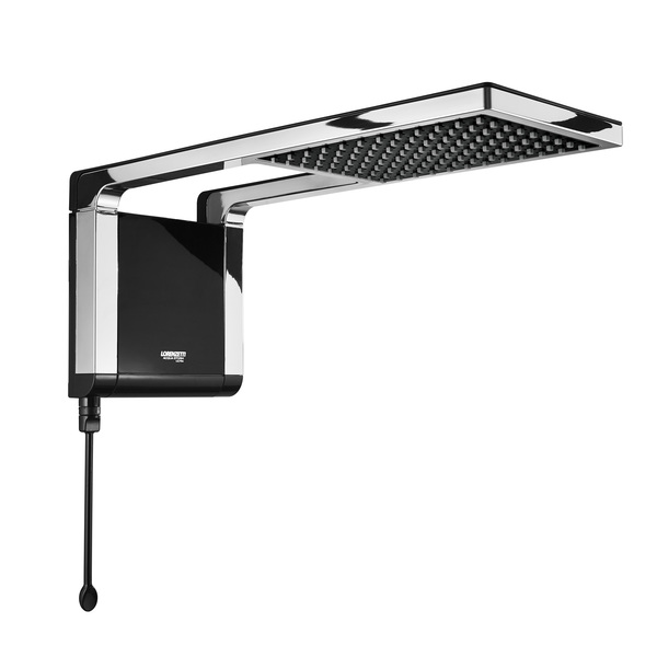 Chuveiro Eletrônico 127V (110V) 5500W Preto e Cromado Acqua Storm Lorenzetti