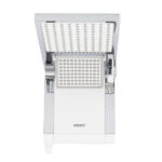 Chuveiro Elétrico Eletrônico 127V (110V) 5500w Branco e Cromado Quadrado Acqua Duo Ultra Lorenzetti - Imagem 4