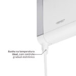 Chuveiro Elétrico Eletrônico 220V 6800w Branco e Cromado Quadrado Acqua Duo Ultra Lorenzetti - Imagem 8