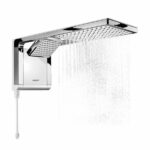 Chuveiro Lorenzetti Acqua Duo Ultra Eletrônico Branco/cromado 220v + Resistência - Imagem 4