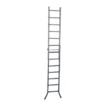 Escada 3 Em 1 Extensiva Em Chapa De Aço 13 E 7 Degraus 390cm - Imagem 4
