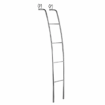 Escada Para Beliche Curva Fácil Subida Altura 180cm Schmitt Cromado
