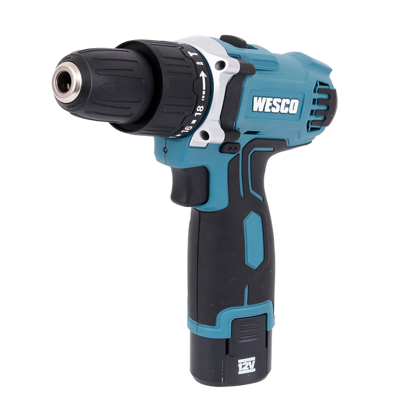 Furadeira e Parafusadeira de Impacto a Bateria Wesco com Carregador e Bateria 12V 3/8" WS2547 Bivolt - Imagem 3
