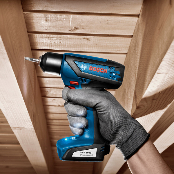 Furadeira e Parafusadeira a Bateria Smart Bosch com Carregador 10 Bits e Extensor Universal 12V 1/4" GSR 1000 Bivolt - Imagem 10