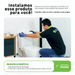 Kit Vaso Sanitário com Caixa Acoplada e Assento Branco Duplo Acionamento 3/6L Saída Vertical Like Celite - Imagem 9