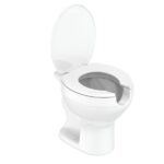Kit Vaso Sanitário Convencional Com Abertura E Assento Acesso Celite Branco Brilhante - Imagem 6