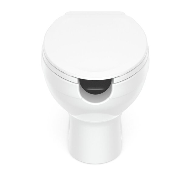 Kit Vaso Sanitário Convencional Com Abertura E Assento Acesso Celite Branco Brilhante - Imagem 5