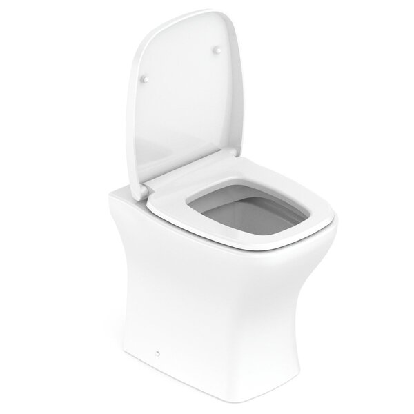 Kit Vaso Sanitário Rimless Com Assento Pp Softclose Vip Celite Branco Brilho - Imagem 7