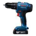 Furadeira e Parafusadeira Bosch com Impacto a Bateria com Carregador e Maleta 18V GSB 183-LI - Imagem 2