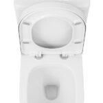 Vaso Sanitário Monobloco Branco Duplo Acionamento 3/6L Vertical Vittoria Luvia - Imagem 3