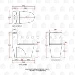 Vaso Sanitário Monobloco Painita Pingoo.casa - Branco - Imagem 7