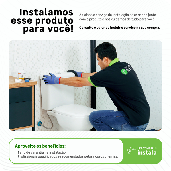Vaso Sanitário para Caixa Acoplada Branco Saída Vertical Acesso Plus Celite - Imagem 7